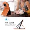 For Motorola Edge 60 Fusion 5G Stand Case Magnetic Clasp Vertical Flip Leather Phone Cover with Card Holder