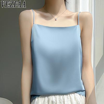Women's Fashion Casual Summer Spring Solid Color Print Sleeveless Suspenders Blouses & Shirts