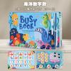 Baby Enlightenment Early Education Quiet Paste Book Animal Traffic Puzzle Cognitive Book Interactive Toys