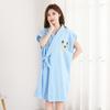Thickened Bath Towel Coral Velvet Shower Robe New Kimono Robe
