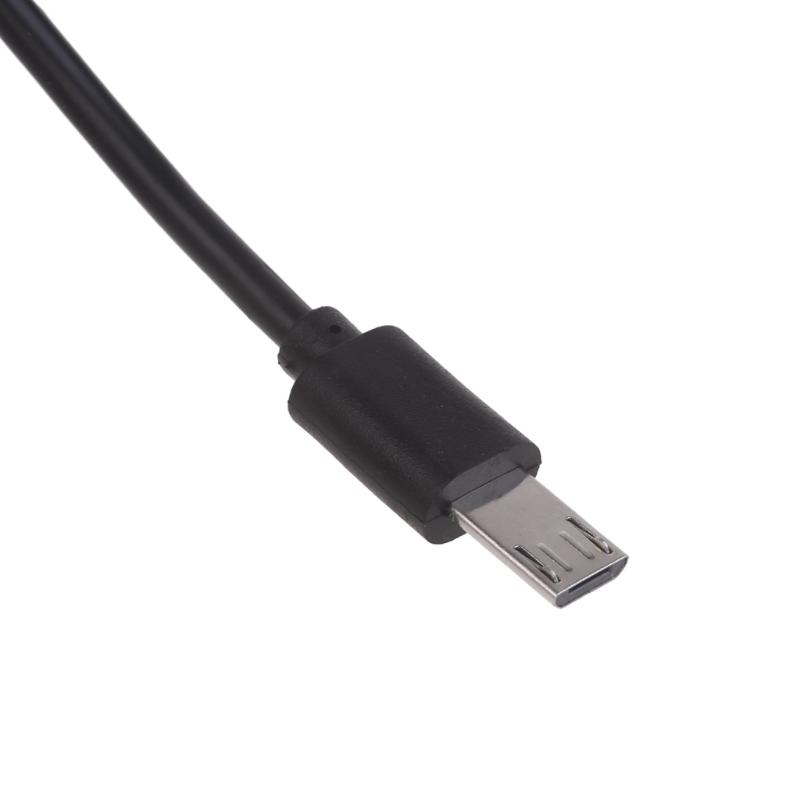 Durable USB to Micro USB Male Cable Extended Charger Cable 1m/3.3ft 10mm Extended Length Tip for Power & Data Transfer