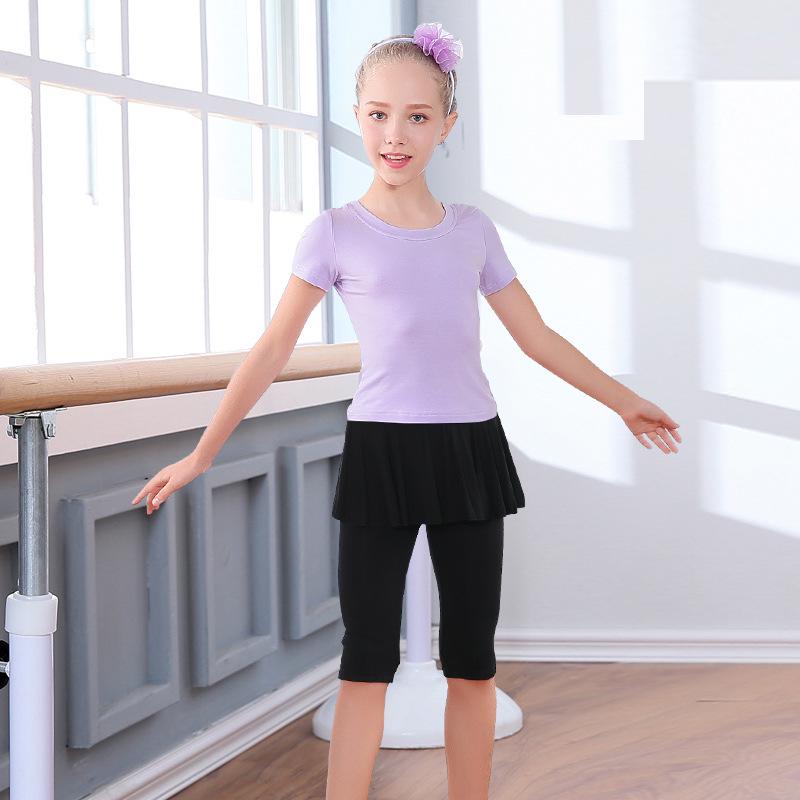 Tanz- & Fitness-Yoga-Kleidung für Mädchen - Gymnastik-Outfit für Kind & Eltern - Frühling bis Herbst