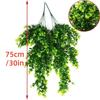 Eucalyptus Rattan Vine with Artificial Leaves and Flowers for Ceiling Hanging