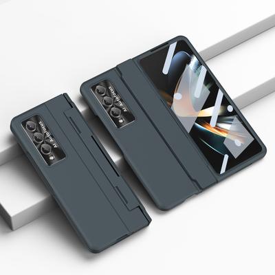 Husă pliabilă confortabilă Zfold3 pentru întregul corp pentru Samsung Galaxy Z Fold 4 Fold3 Fold4 Fold 3 Zfold4 Carcasă frontală din sticlă