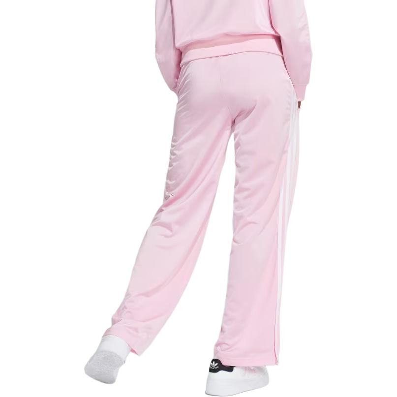 Adidas Adicolor Firebird Loose Track Pants With Elastic Waist And Pockets Women Bottoms Pink IP0637