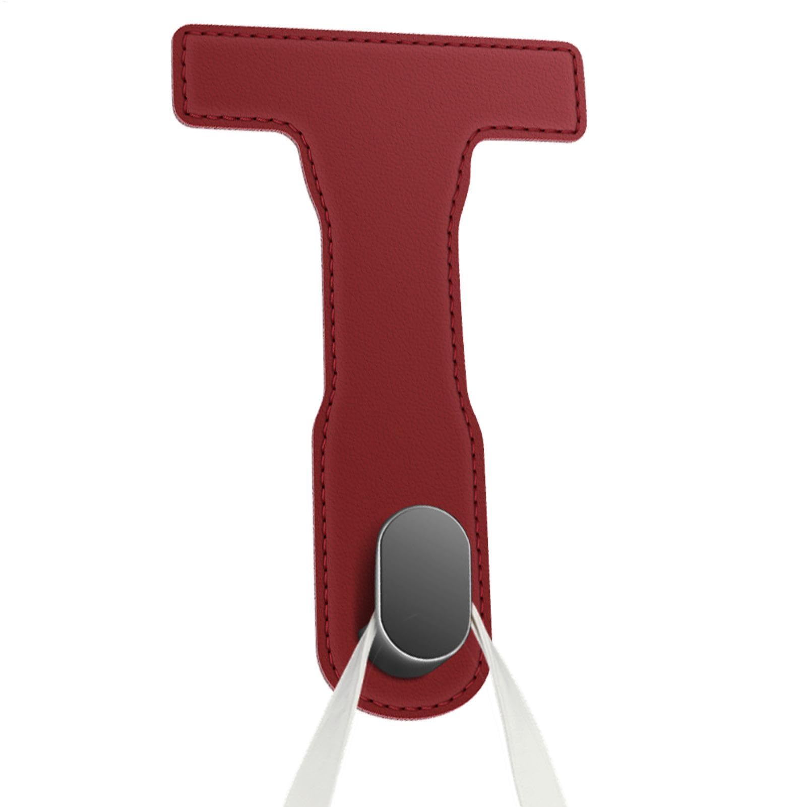 

Car Glove Box Hook, Glove Box Car Storage Hook - Foldable PU Leather Car See description красный