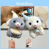 Soft And Cuddly Plush Puppy Keychain Pendant Cute Cartoon Dog Figurine Gifts For
