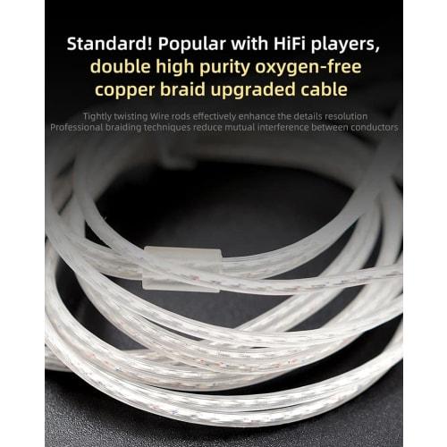 KZ ZSN Pro X IEM In-Ear Buzz Monitors, HiFi KZ Wired Earphones with Hybrid Dual Drivers, 1ba and 1dd, High-End In-Ear Earphones for Studio, Instrument