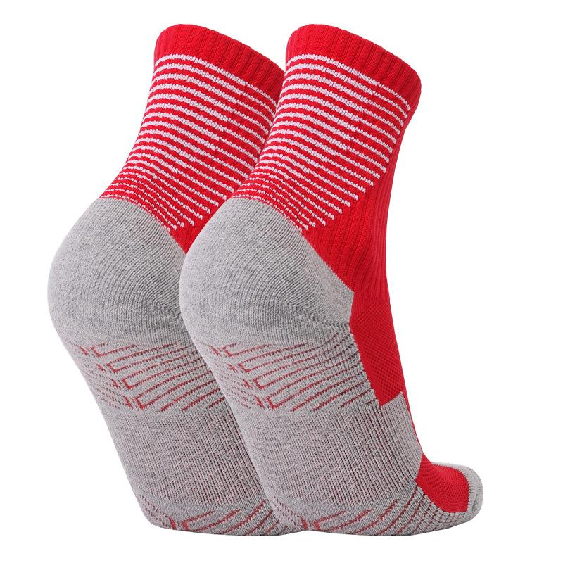 Thickened Medium Tube Towel Bottom Football Socks Non-Slip Sweat-Absorbing Comfortable Sports Socks Training Socks