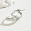 Retro Cool Style Spirit Snake Without Ear Hole Ear Bone Clip Niche Design Personalized Snake Shaped Ear Clip Earrings