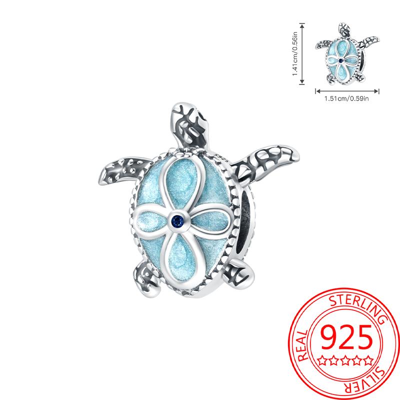 Summer Copper Sea World Kingdom Charm Pendant Beads Fit Charms Original Bracelet For Women Jewelry Making