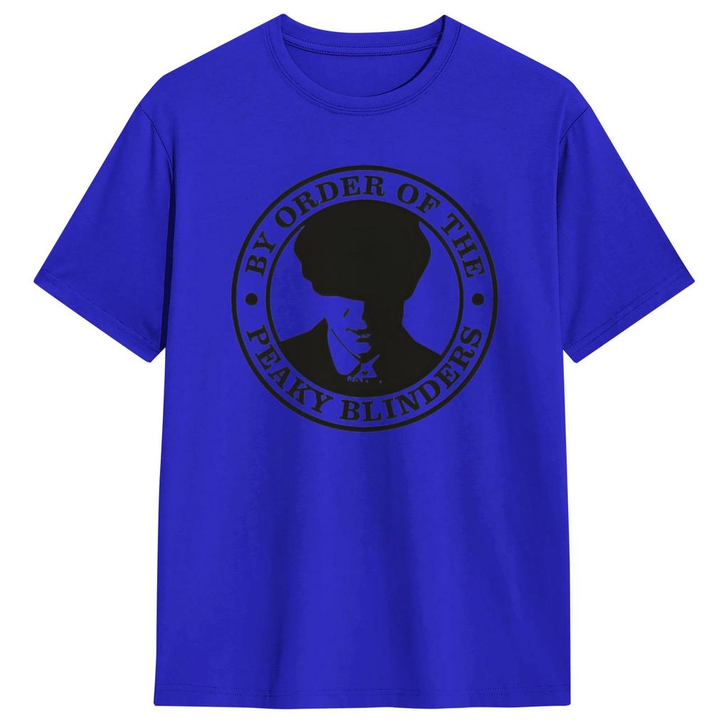 Peaky Blinders Cotton T-Shirt For Men's Summer  Streetwear T-Shirts Crew Neck Trendy Cool Tees Oversize Design Clothes