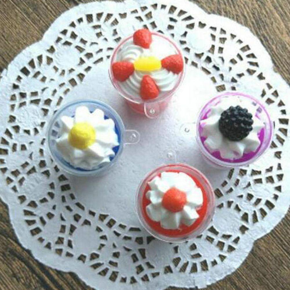 & Kitchen Baking Popcorn Plastic Miniature Frappuccino Cup Ice Cream Cups Cover Lid Cake Decorating