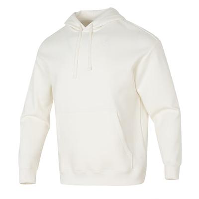 Puma Moletom Casual Respirável Confortável da Moda Unissex Capuzes Branco 631153-87