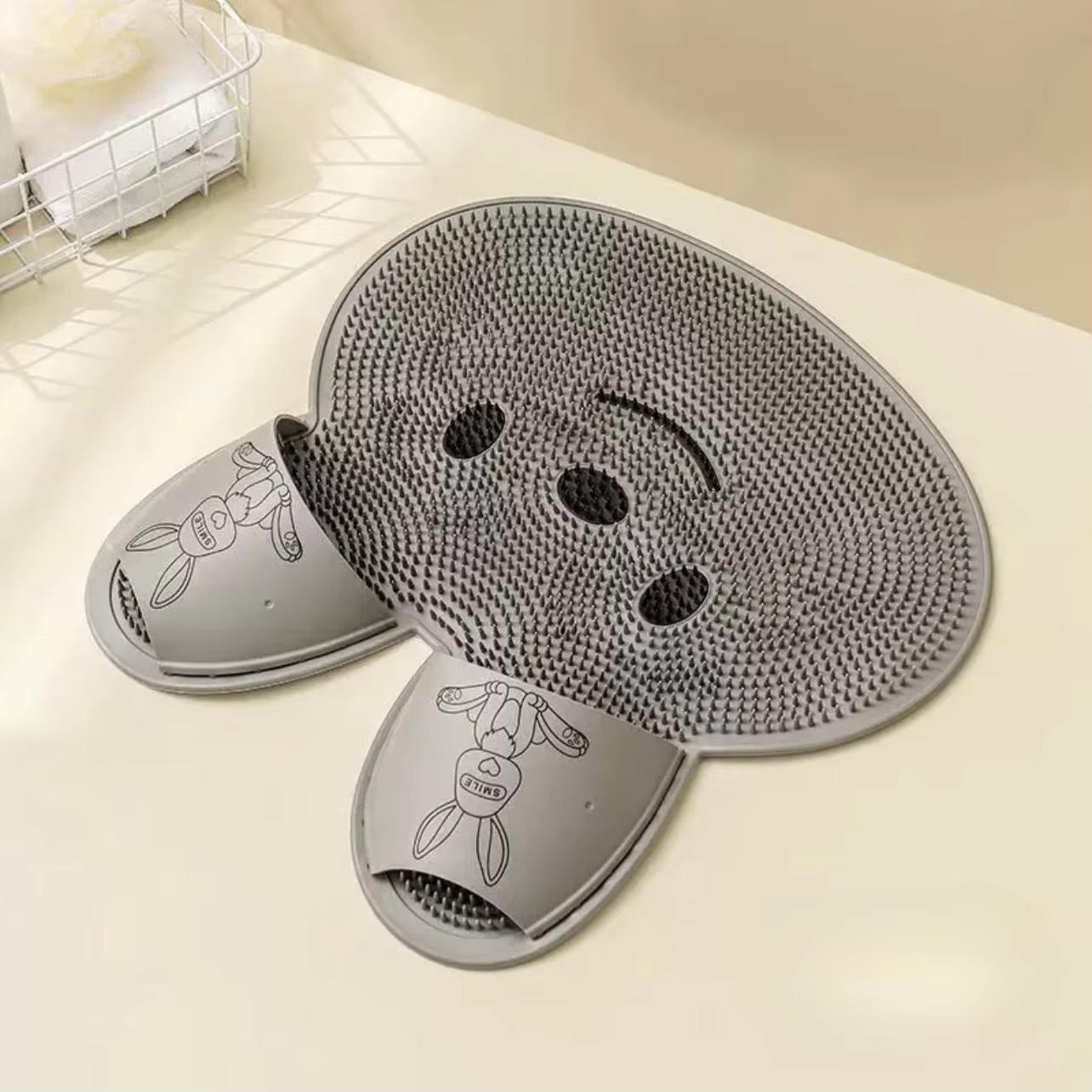 

Lazy Rabbit Bathroom Towel for Massage Bath Back Scrub Floor Wash And Foot Wash - Dead Skin Removal Tool