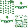 St.patrick's Day Party Supplies Clover Flag Ball Bar Bar Atmosphere Decorations