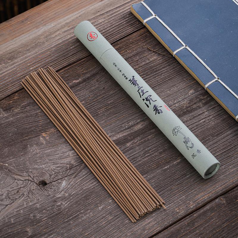 1/2Box Natural Sandalwood Mugwort Incense Sticks Anxiety Relief Mind Relaxation Air Purifier Fragrance for Sleep Yoga Meditation