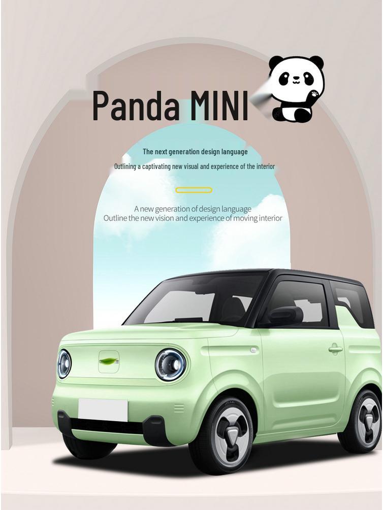 Panda MINI Universal Breathable Car Seat Cover – Cute, Wear-Resistant, Perforated, Four-Season Compatible