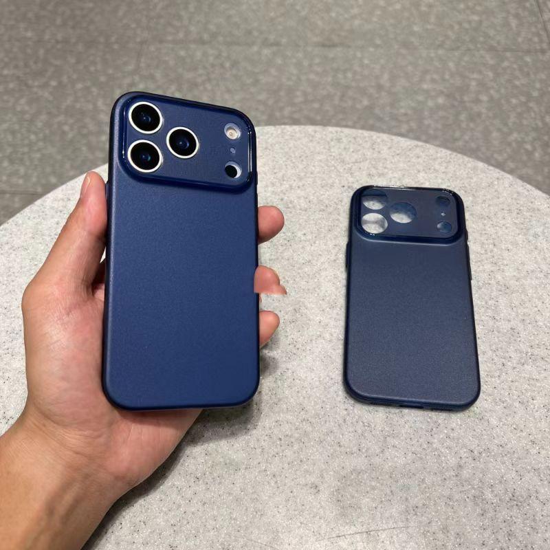 New Dark Blue Color Ultra Thin PP Matte Phone Case For Apple Iphone 17 Pro Max Slim Cover Iphone17 Pro Max 17 Air Slim Case