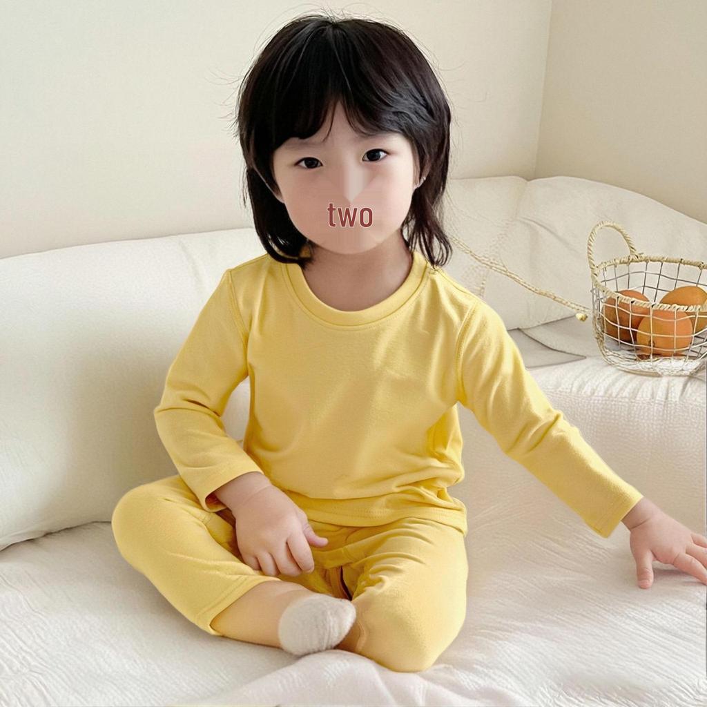 Çocuk Dikişsiz Termal Polar İçlik Seti - Kız & Erkek Sıcak Sonbahar Giyimi