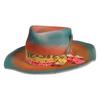 Wool Homburg Panama Hat Exotic Hat for Women Men Photo Props Western for Men Women Unisex Wear Headwear