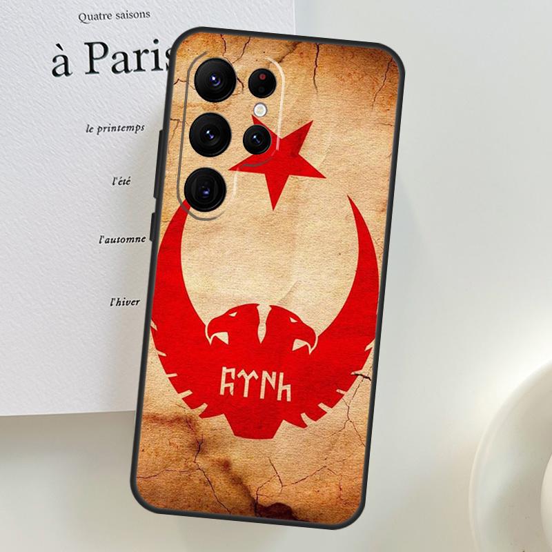 Turkey Turkish Flag Case For Samsung Galaxy S26 Ultra S25 S24 S22 S21 S23 Ultra Plus S10 S20 S25 FE Phone Cover
