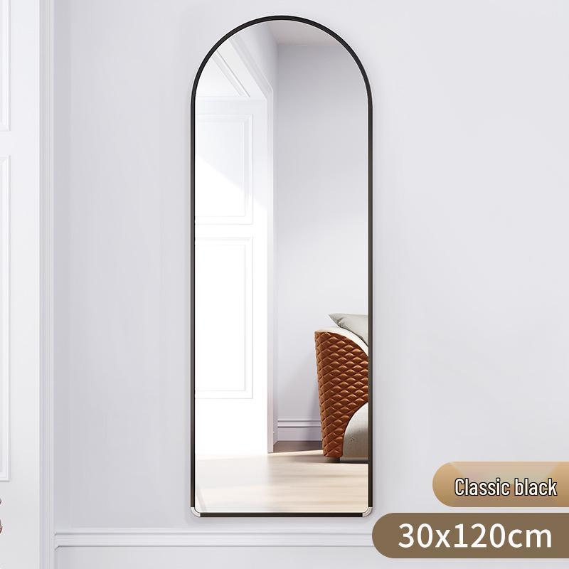 Full-Length Floor Mirror: Stylish Wall-Mounted Dressing Mirror for Bedrooms and Fitting Rooms