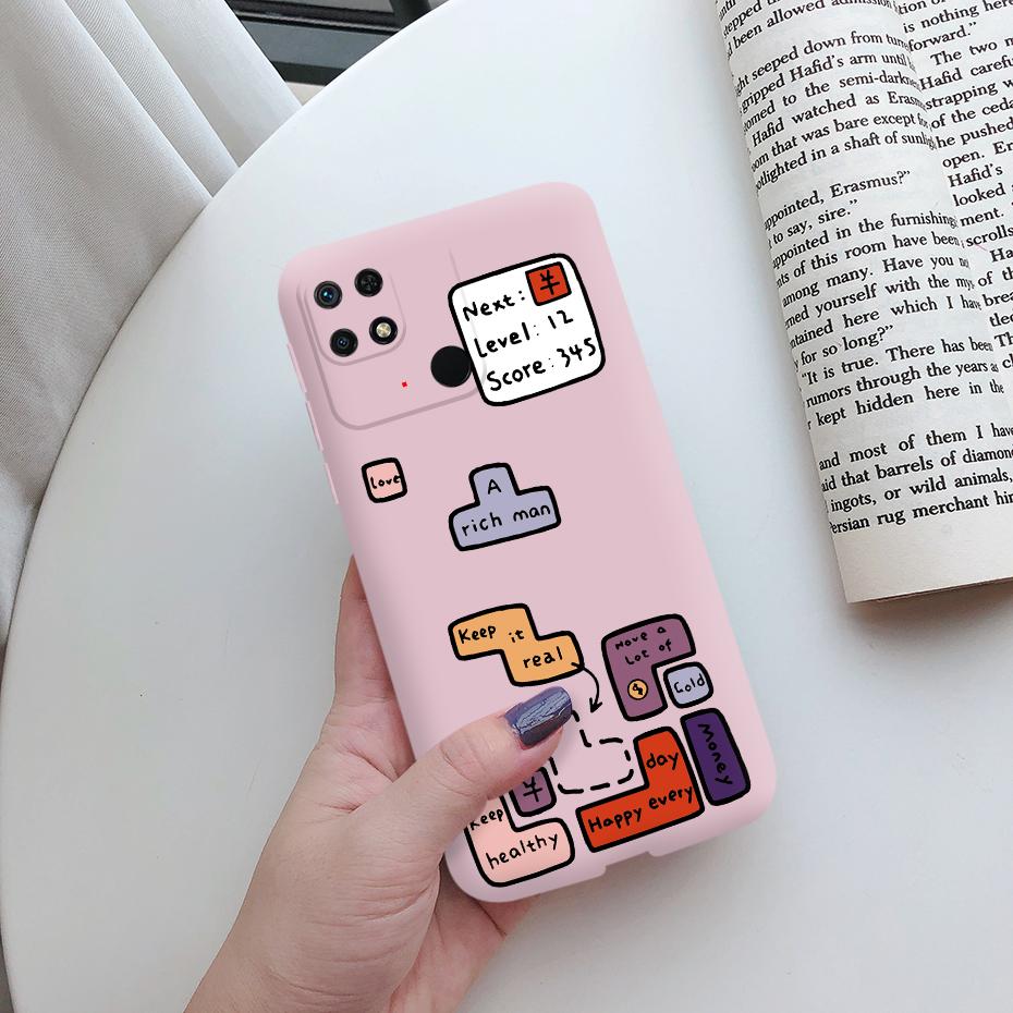 For Redmi 10C Case Redmi 10C Cover Cute Cartoons Painted Soft Silicone Phone Case For Xiaomi Redmi 10C Redmi10C 10 C Case Funda