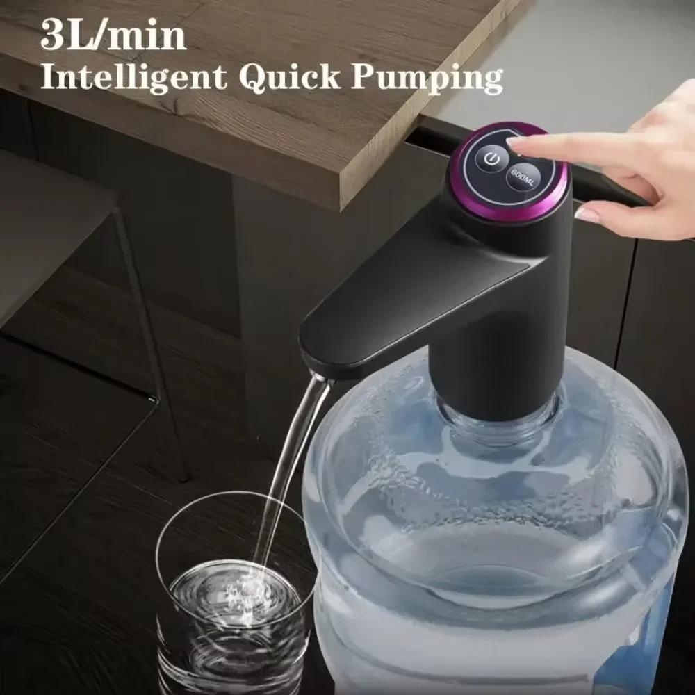 Smart Electric Automatic Water Pump 600ML/min Dispenser for Gallon Drinking Water Household Appliances