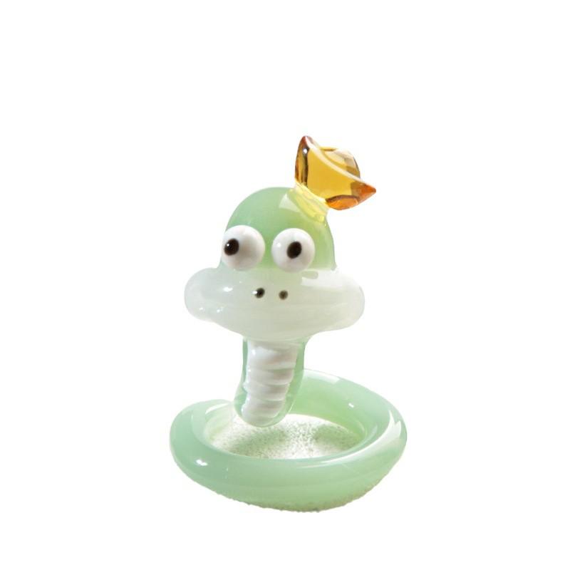 2025 Year of the Snake Glass Ornaments: Creative New Year Decorations and Gifts