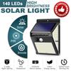 Solar Motion Sensor Wall Lamp with 30/20+5+5 LED for Outdoor Use In Courtyards, Villas, and Streets