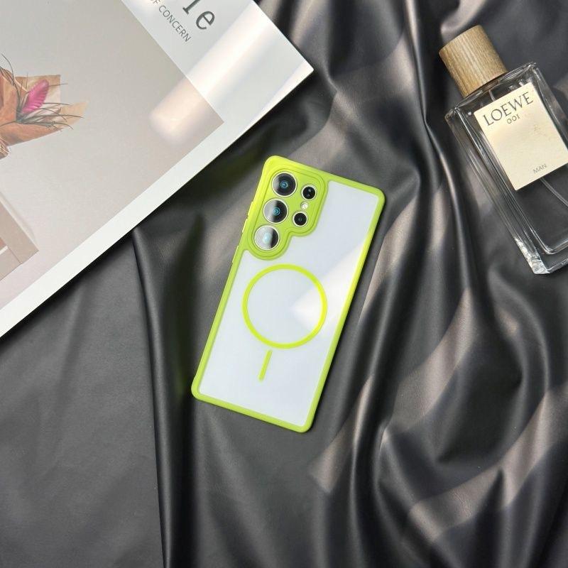 Applicable to Samsung S26ultra mobile phone case Magnetic suction S25/S23ultra protective case Anti-drop s24 premium all-inclusive