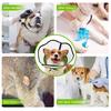 Dog Cone Collar Adjustable Fastener Tape Post-Surgery Recovery Soft Dog Cone Collar with Clear Splicing Cover