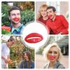 Großer Lippen-Requisite Rote Lippen Scherzartikel Cosplay-Requisiten Große Lippen Scherzspielzeug Wurstmund Dekor Gesichtsabdeckung Latex Foto Lustige Requisiten