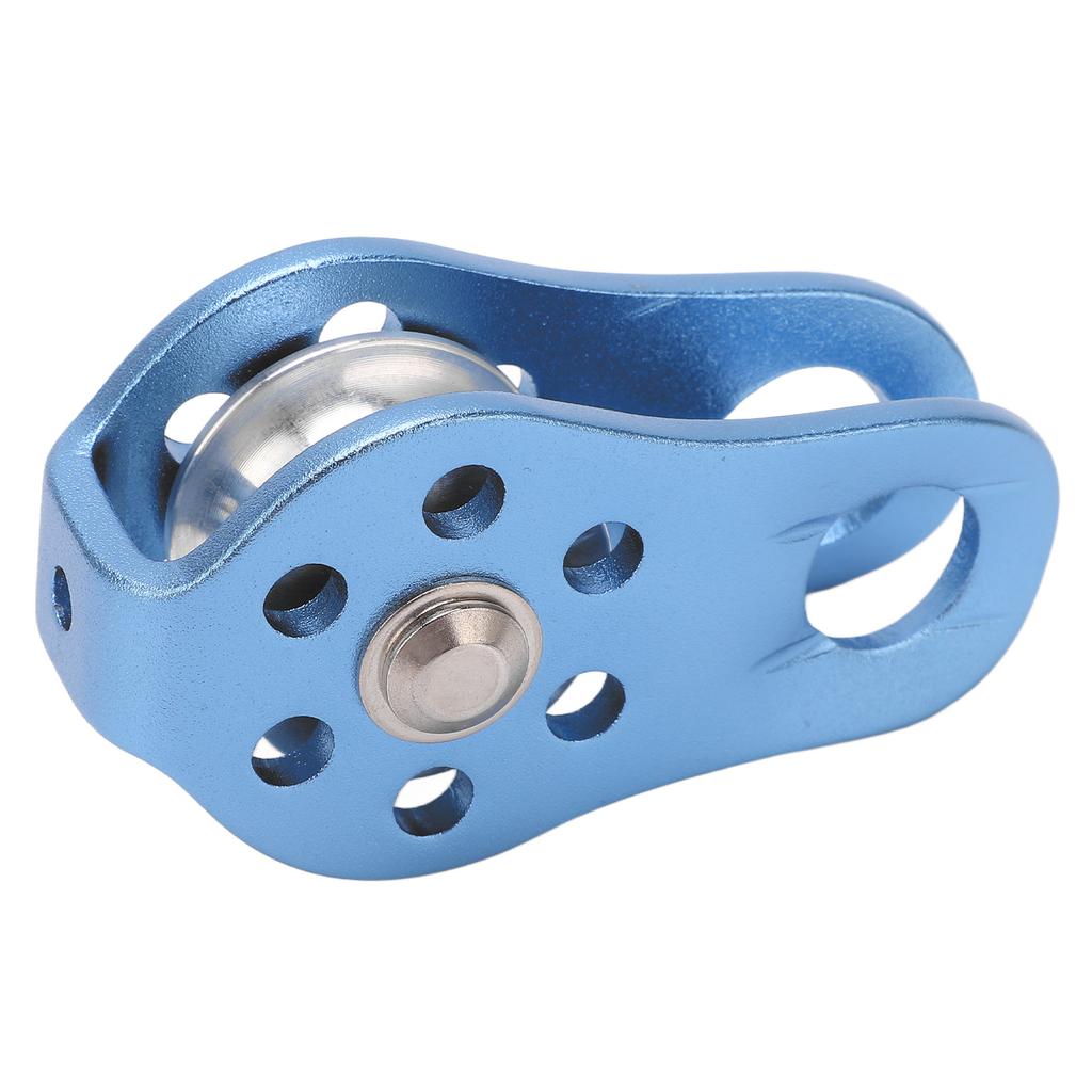 Feste Kletter-Einzelrolle, 20 kN, Hochleistungs-Einzelseil-Flaschenblock für Arbeiten im Hochseilgarten