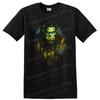 Artak Orc Warrior Fantasy T Shirt Glowing Eyes Armor Warrior Tee
