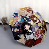 1pc Anime Characters Outdoor Umbrella - Automatic Opening/Closing, Portable 3-Fold Design, 8-Rib Iron Frame - Perfect Gift for Fans, Travelers, D