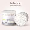 Camellia G10007 Double-Ended Paper Stick Cotton Swabs - 5 Boxes (1000 Count)