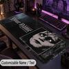 Custom Text Big Mousepad, Extended Desk Pad For Laptop Work GameEdward Scissorhands