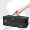 2 Layers Portable Hair Dryer Tote Bag Multi-compartment Large Capacity Curling Iron Carrying Case Space Saving Handheld