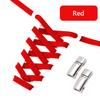 Magnetic Shoelaces without ties Elastic Laces Sneakers No Tie Shoe laces Tennis Kids Adult 8mm Flat Shoelace Shoe Accessories