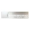 Midori Clip 42229006 Ruler, Silver,