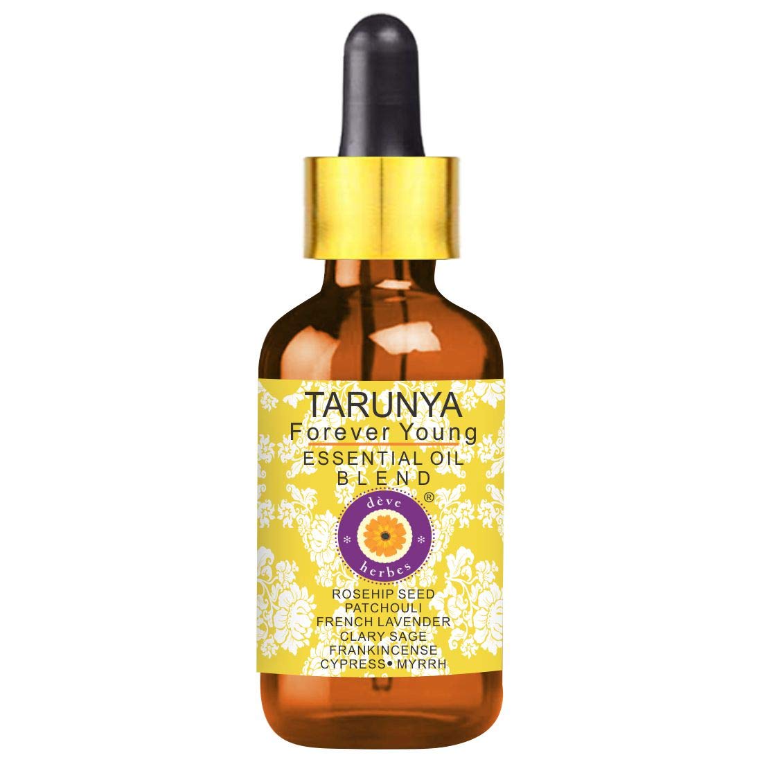 

Deve Herbes Tarunya - Вечная молодость - Антивозрастная смесь эфирных масел пачули, кипариса, шалфея мускатного, мирры, ладана, французской лаванды