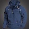 Men's Autumn and Winter Hooded Sweater Casual Sweater Jacket Men