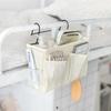New Storage Basket Hanging Storage Rack Bed Remote Control Bookshelf Dormitory Storage Bag Stand with Hook Bedside Pocket