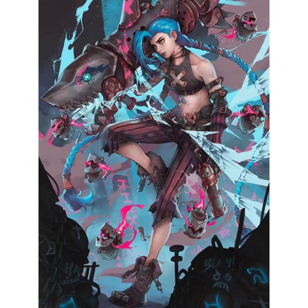 Diamond Painting Family Full Crystal Resin Diamond Dot Arts Anime Character Drill Embroidery Set Mosaic Painting Kits