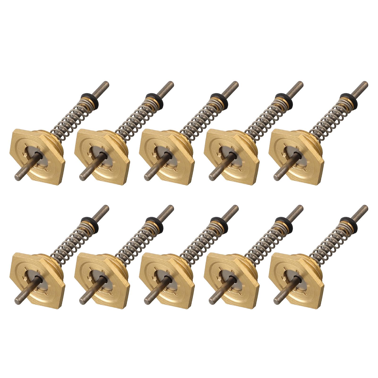10PCS Gas Boiler Water Connection Valve Thimble 10/12mm Electric Water Heater Valve Copper Water And Gas Linkage Valve 10mm