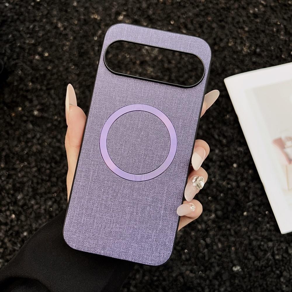 Tkanina Pokrowiec do Google Pixel 10 9 8 7 6 Pro XL 8A 7A 6A Magnetyczny Cienki Odporny na Wstrząsy Pokrowiec dla Pixel10 9Pro