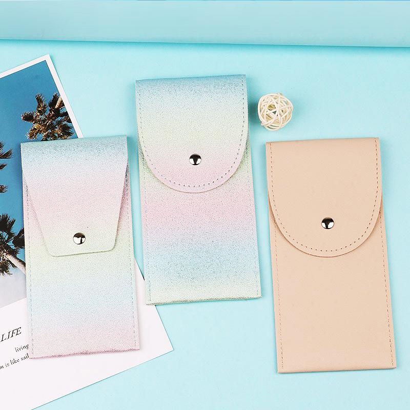 Yido Gradient Sminkekostoppbevaringsveske – Bærbar, Eksklusiv Skjønnhetsveske for Øyenskygge og Mer