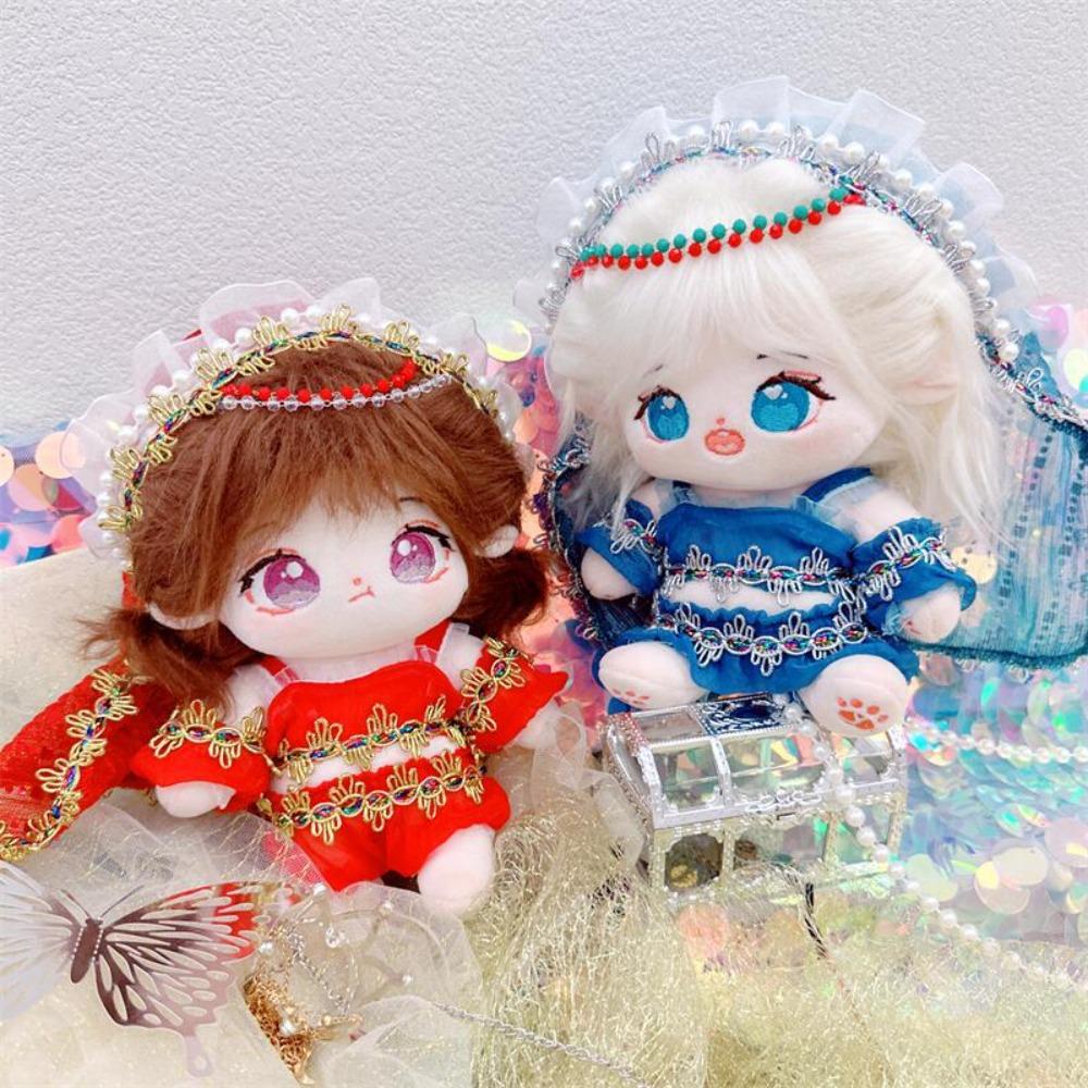 Dancing Lady 20cm Cotton Doll Clothes Western Regions Plush Doll Clothes  Children's Gift